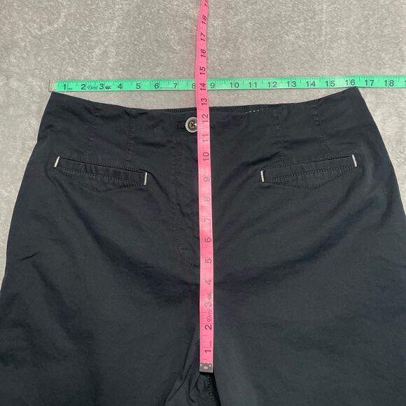 Maeve Pants Womens 14 Black High Rise Light Stretch Classic Retro Casual Capsule - Picture 7 of 9